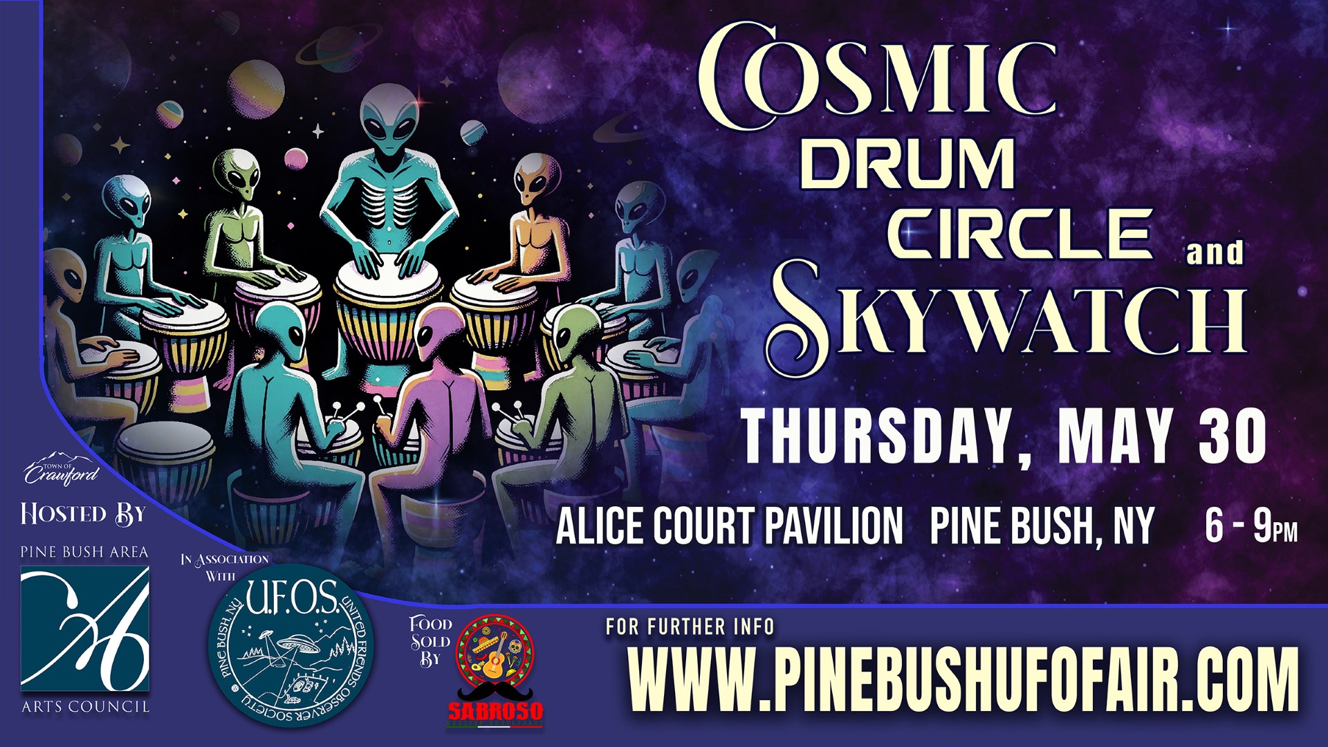 Cosmic Drum Circle and Skywatch